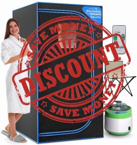 SereneLife Portable Steam Sauna for Home