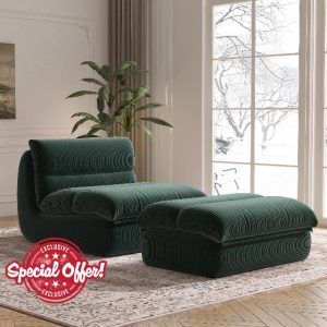 Bean Bag Chair with Ottoman
