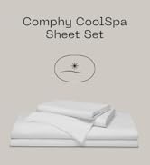 Comphy by Coop SoftSpa Bed Sheet Set of 4 Pieces, Queen Sheet Set, Super Soft Sheets Queen Size B...