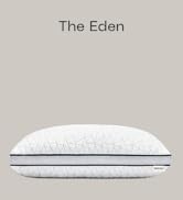 Coop Home Goods Eden Cool+ Cut-Out Pillow, Queen Size Plus Shaped Memory Foam with Cooling Gel, S...