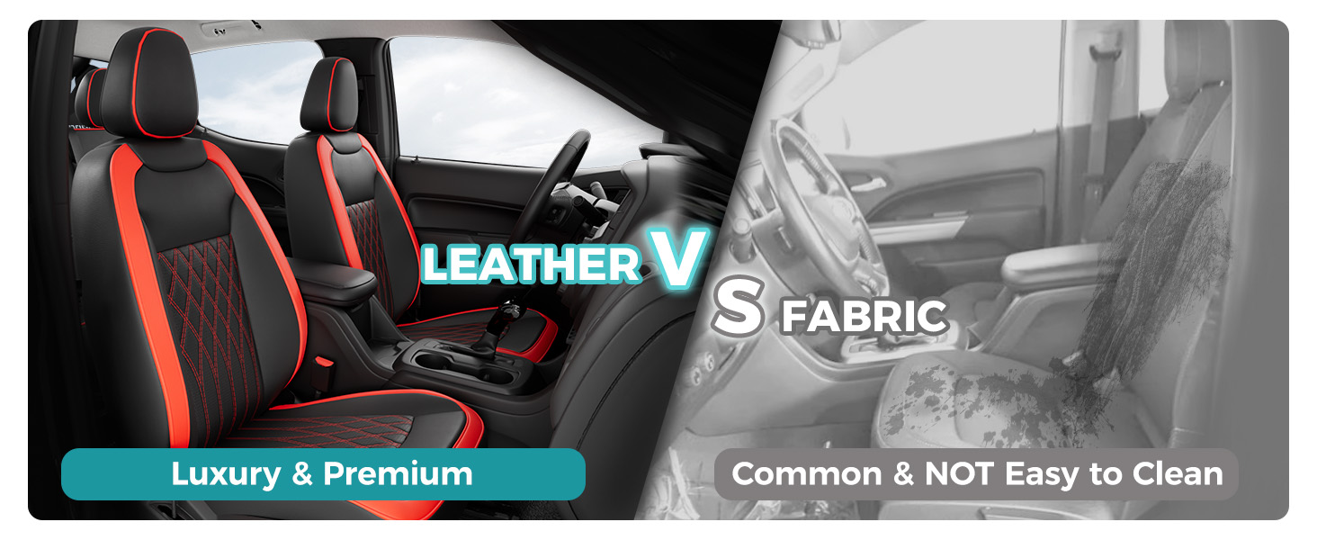 leather chevy colorado seat covers