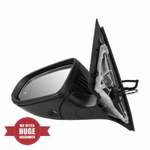 Mirror Blind Spot electric folding Black Left Driver side Compatible with 2020-2023 Mercedes GLE350 GLE450 GLE580 4.0L l6