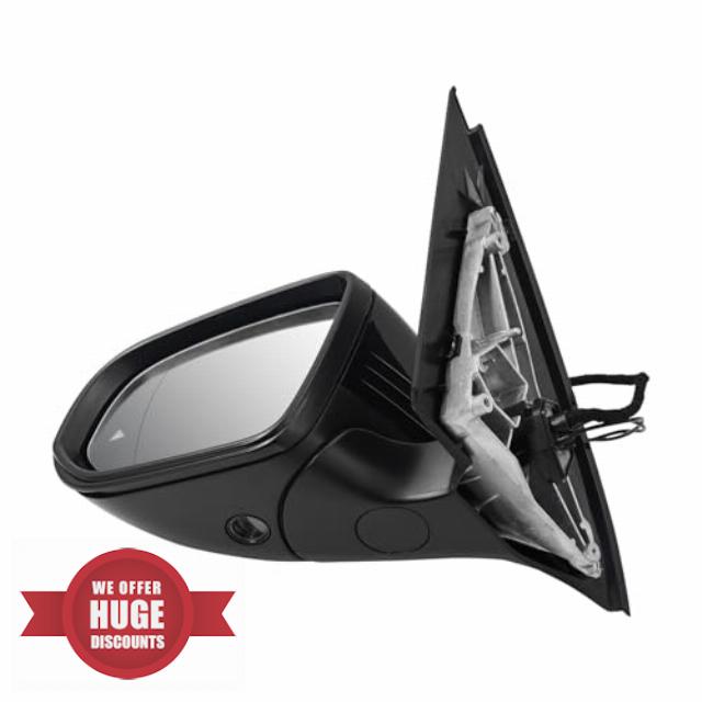 Mirror Blind Spot electric folding Black Left Driver side Compatible with 2020-2023 Mercedes GLE350 GLE450 GLE580 4.0L l6