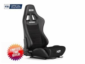 Next Level Racing ERS5 Elite Reclining Seat - PU Leather & Suede Edition (NLR-E055)