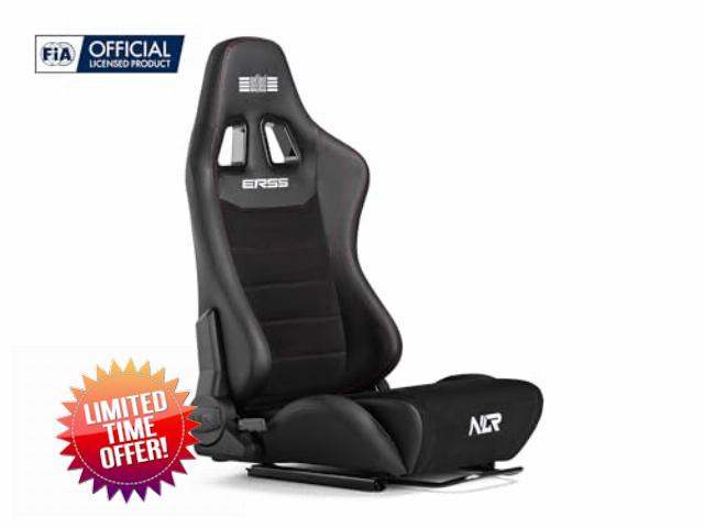 Next Level Racing ERS5 Elite Reclining Seat - PU Leather & Suede Edition (NLR-E055)