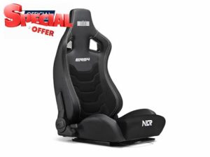 Next Level Racing ERS4 Elite Reclining Seat - PU Leather & Suede Edition (NLR-E053)