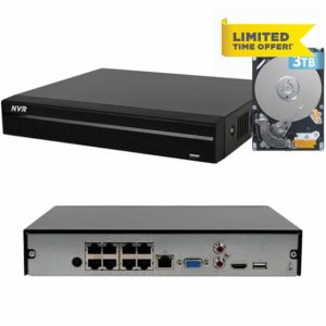 Dahua Advanced 8-Channel PoE Network Video Recorder with 4K HDMI Output and AI Surveillance Features NVR for Home Security Camera System
