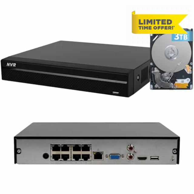 Dahua Advanced 8-Channel PoE Network Video Recorder with 4K HDMI Output and AI Surveillance Features NVR for Home Security Camera System