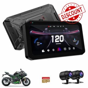 T7 PRO Motorcycle Wireless CarPlay Android Auto GPS Navigator