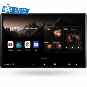 14 inch 4K Android.13 Car TV Headrest Monitor for Cars Back seat Rear Entertainment System