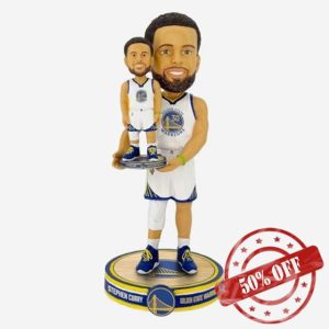 Stephen Curry Golden State Warriors Bobble Dubblz Bobblehead NBA Basketball