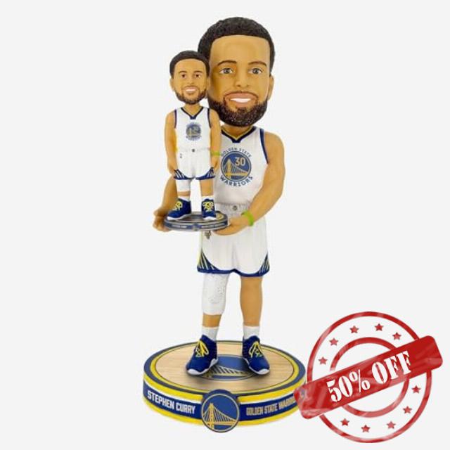 Stephen Curry Golden State Warriors Bobble Dubblz Bobblehead NBA Basketball