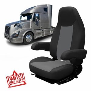 Leather Seat Cover Compatible with Volvo VNL
