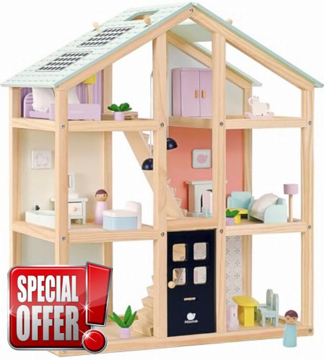 Wooden Dollhouse