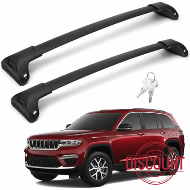 Roof Rack Cross Bars Fit for 2021-2025 Grand Cherokee L and 2022-2025 Grand Cherokee