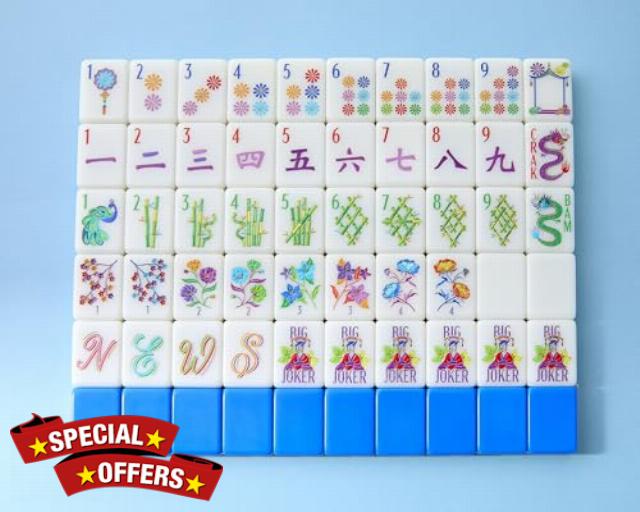 Blossom Mahjong Tiles