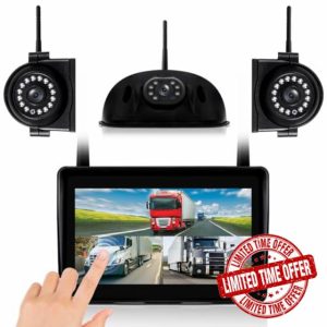 3-Camera Wireless RV Backup System