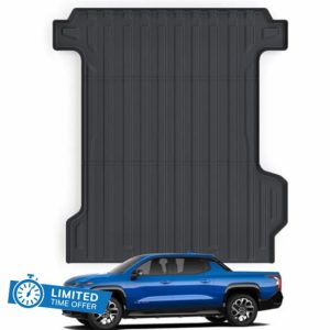Truck Bed Mats for 2024 2025 Chevy Silverado EV WT LT RST 5.11ft