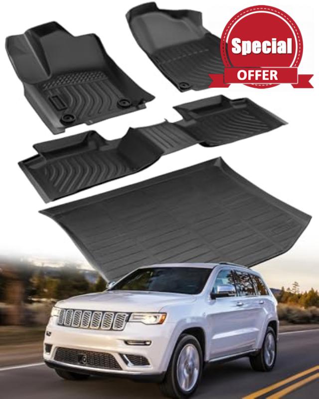 Floor Mats for Jeep Grand Cherokee: 2011-2021 (Not for L) Cargo Trunk Liner