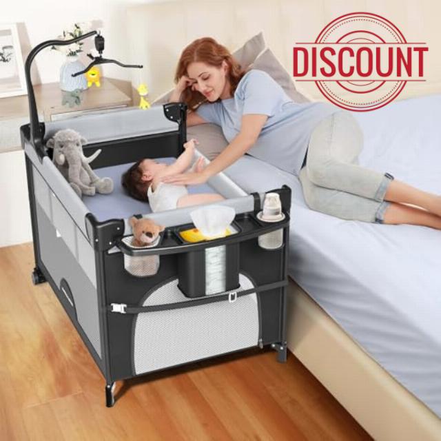 5-in-1 Portable Baby Playard