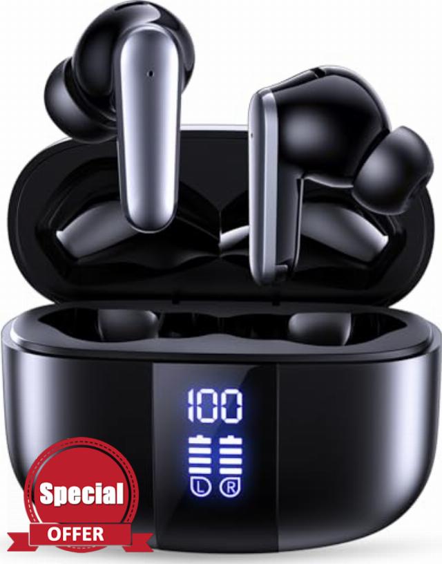 Studio-Quality Wireless Earbuds with Deep Bass & Enhanced Audio Clarity