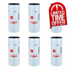 6PCS LF14001NN Oil/Lube Filter Upgrade Of LF9080 LF14000NN fits for Cummins ISX ISM QSX QSM QST X15 M11 Replaces LF9001 P559000 4367100 BD7154 57746XD