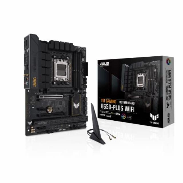 ASUS TUF GAMING B650-PLUS WIFI AMD B650 AM5 Ryzen™ Desktop 9000 8000 and 7000 ATX motherboard