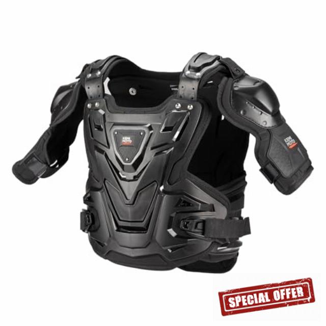 KEMIMOTO Motorcycle Chest Protector for Adult Off-Road PP Material Chest Armor Suitable for Outdoor Sports