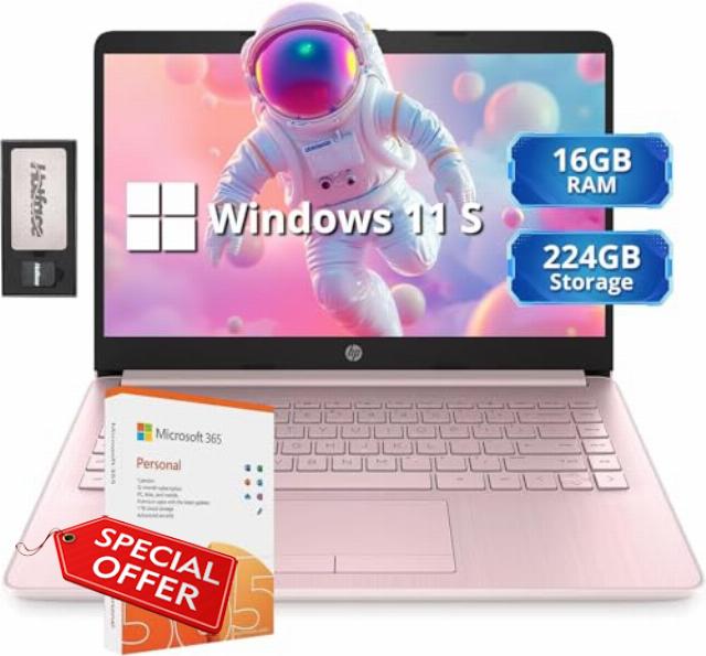 HP Stream 14" HD Lightweight Laptop