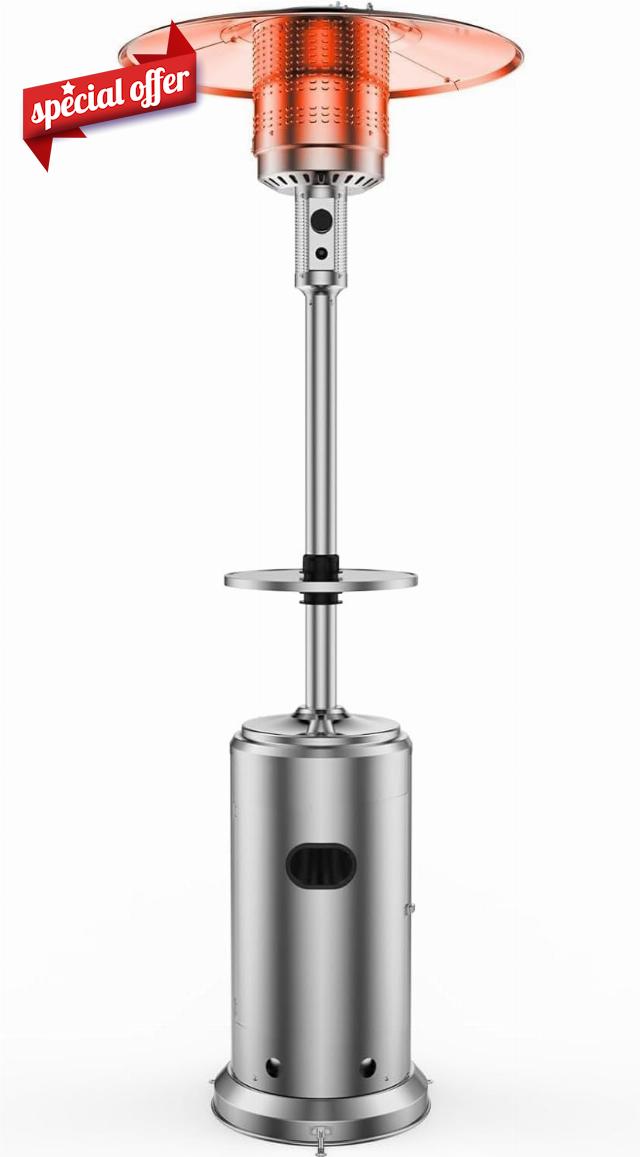 Propane Patio Heater With Table
