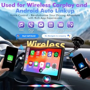 Used for Wireless Apple Carplay Android Auto MirrorLink