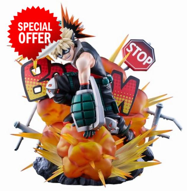 Tomytec My Hero Academia: Katsuki Bakugo (Great Explosion Ver.) 1:7 Scale PVC Figure