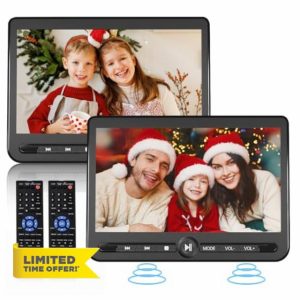 10.5" Dual Portable DVD Player