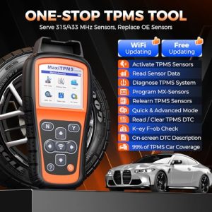 2025 Upgrade WiFi TPMS Scan Tool Relearn Activate All TPMS Sensors