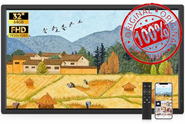 Uhale 32" Extra Large Digital Picture Frame 64GB