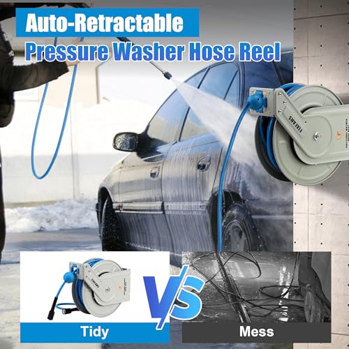 Heavy Duty Hose Reel Auto Rewind