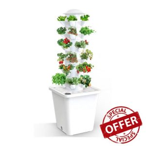 Hydroponic Grow Tower 6-Layerwith 30 Plant Sites