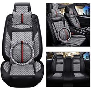 Premium Soft Breathable Seat Covers with Neck Pillows
