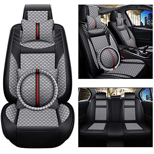 Premium Soft Breathable Seat Covers with Neck Pillows