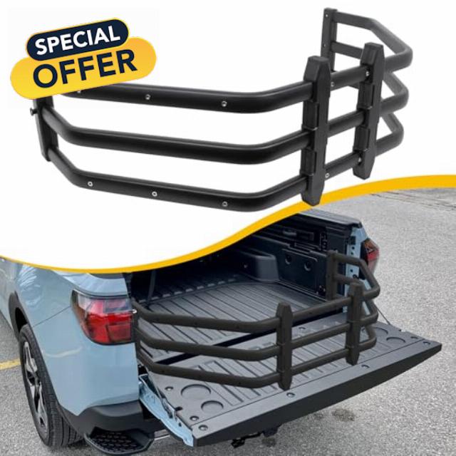 Truck Bed Extender Fit for Hyundai Santa Cruz 2022-2025 Aluminum Tailgate Extender Accessories