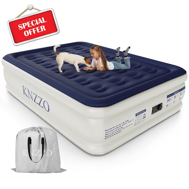 Air Mattress Full with Built-in Pump