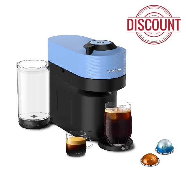 Nespresso Vertuo Pop+ Coffee and Espresso Machine by De'Longhi