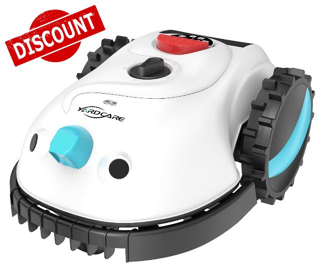V100 Robot Lawn Mower with Vision and Obstacle Avoidance