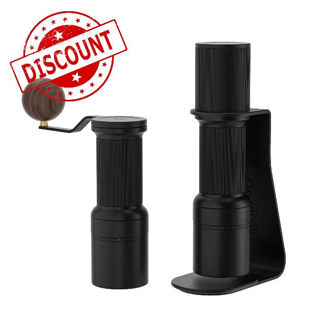 Cocinare ESSENCE DUO B38 Pro Electric Coffee Grinder with Stand - Vertex10 Cut Burr