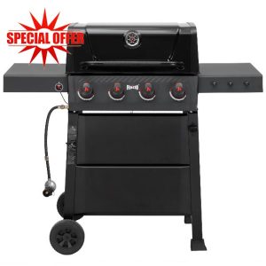 4-Burner Propane Gas Grill