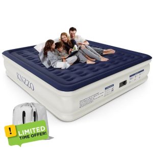 Air Mattress King with Built-in Pump