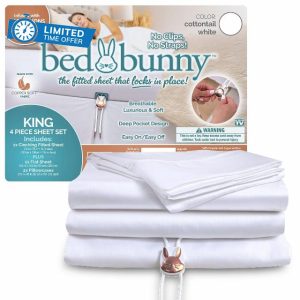 Locking Fitted Bed Sheet Set