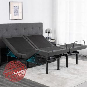 Twin XL Adjustable Beds with Thickened Foam Frame