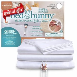 Locking Fitted Bed Sheet Set