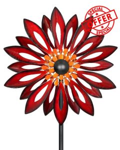 Wind Spinners Outdoor - Large Kinetic Metal Wind Sculptures & Spinners for Yard and Garden